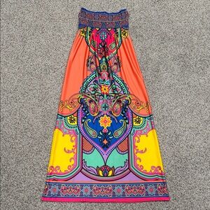 FLYING TOMATO MAXI DRESS